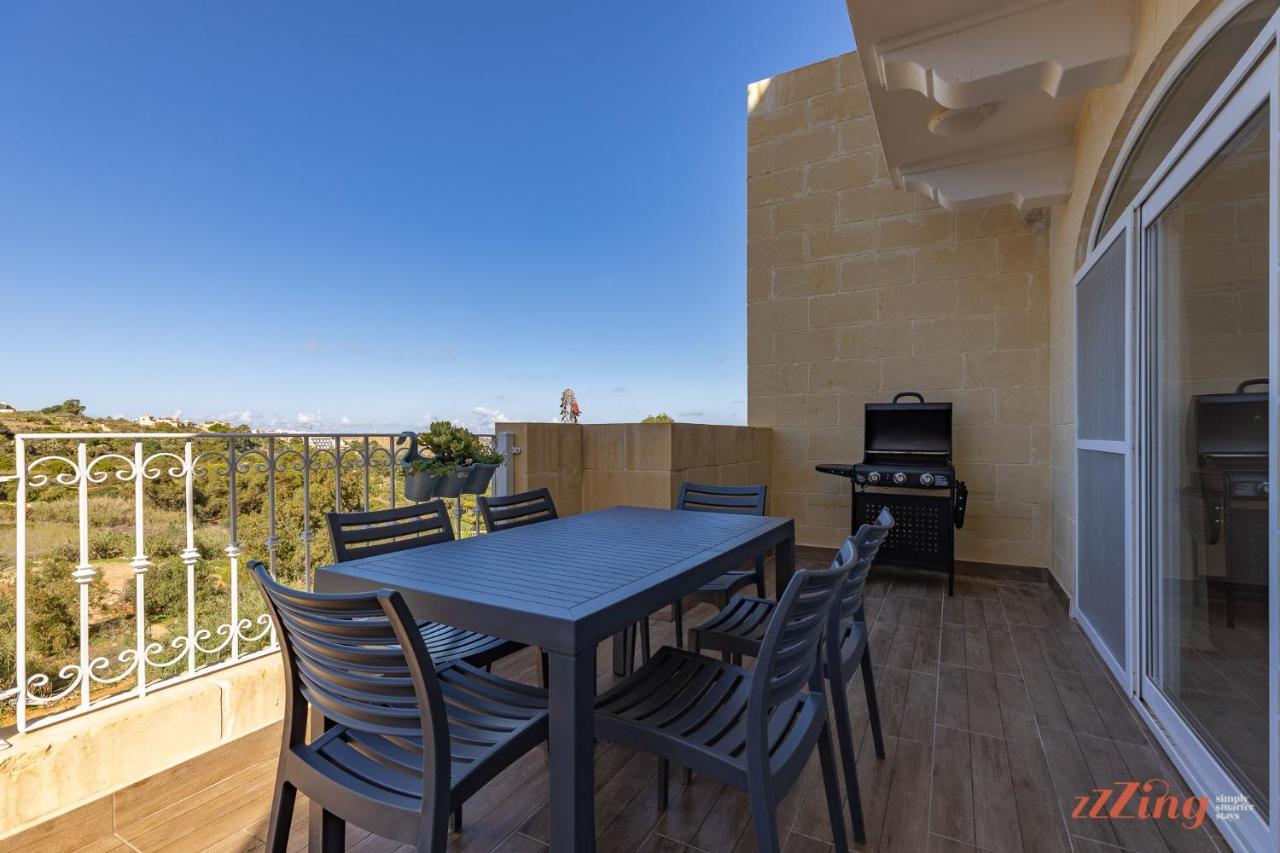 Gozo - Apartment With Stunning Views & Shared Pool Шаара Екстер'єр фото
