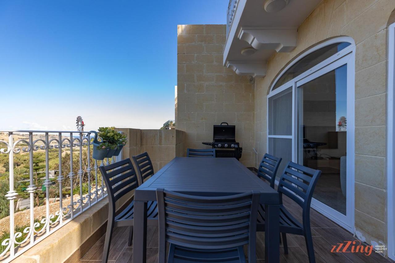 Gozo - Apartment With Stunning Views & Shared Pool Шаара Екстер'єр фото