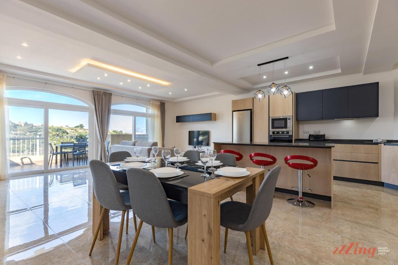 Gozo - Apartment With Stunning Views & Shared Pool Шаара Екстер'єр фото